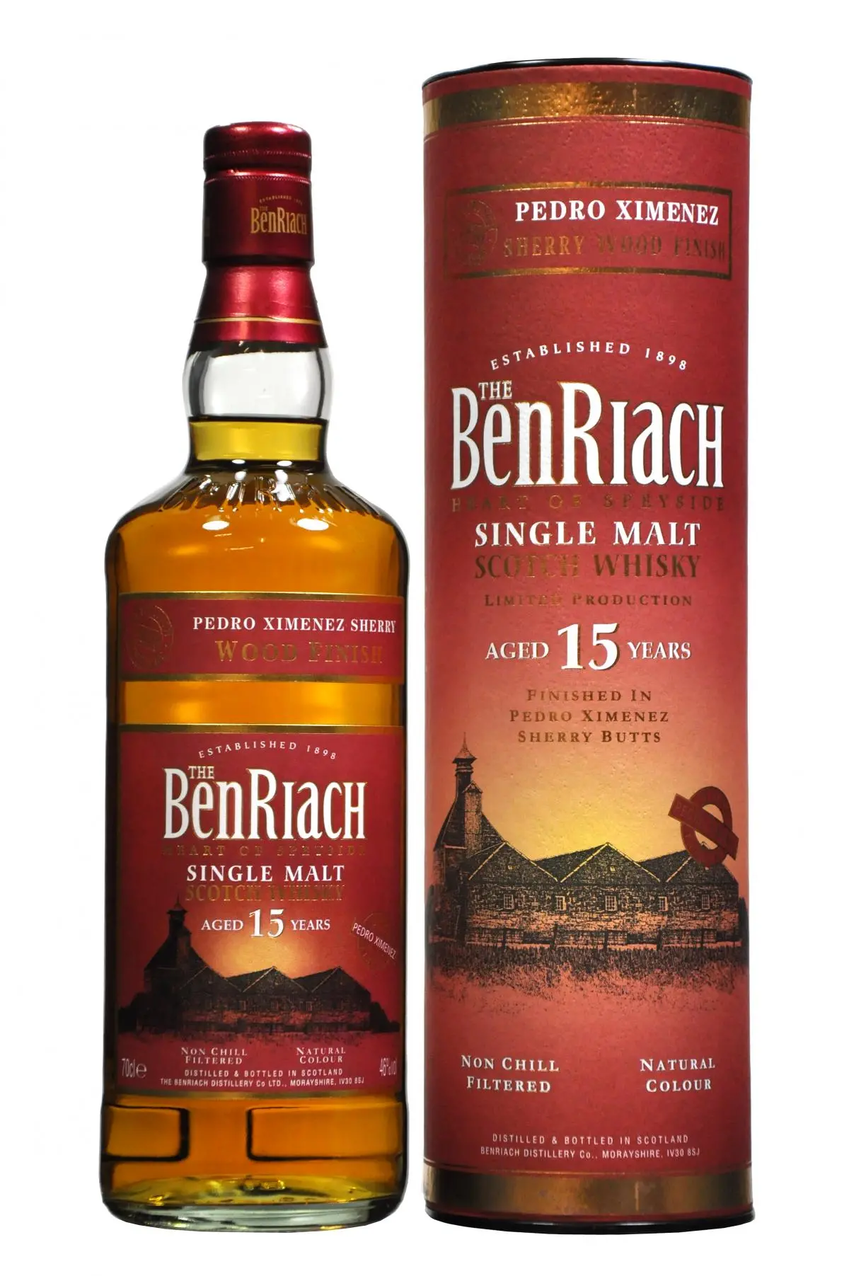 Benriach 15 Year Old | Pedro Ximinez Sherry Wood Finish 1
