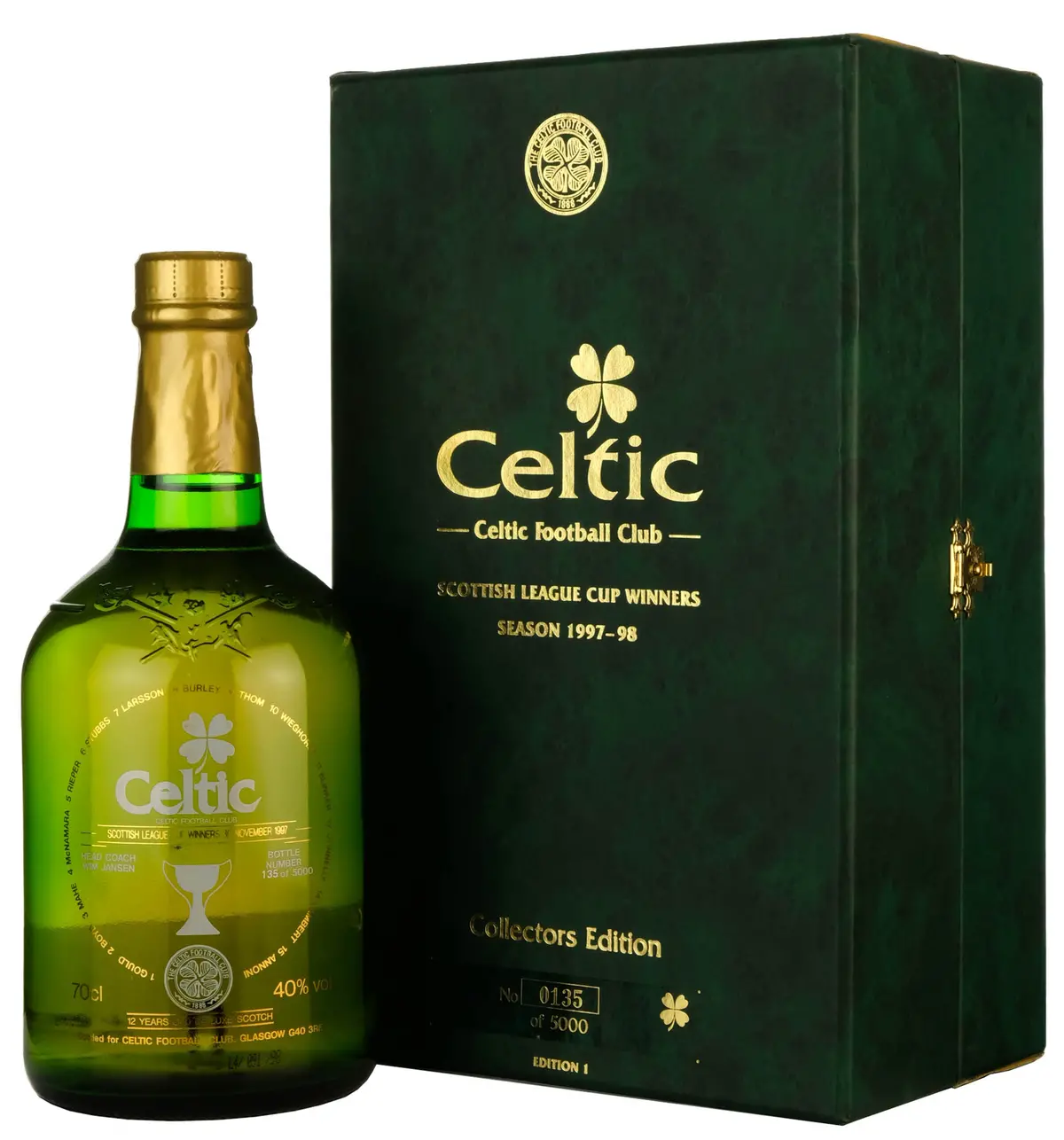 Celtic Football Club Cup Winners 1997-1998 1