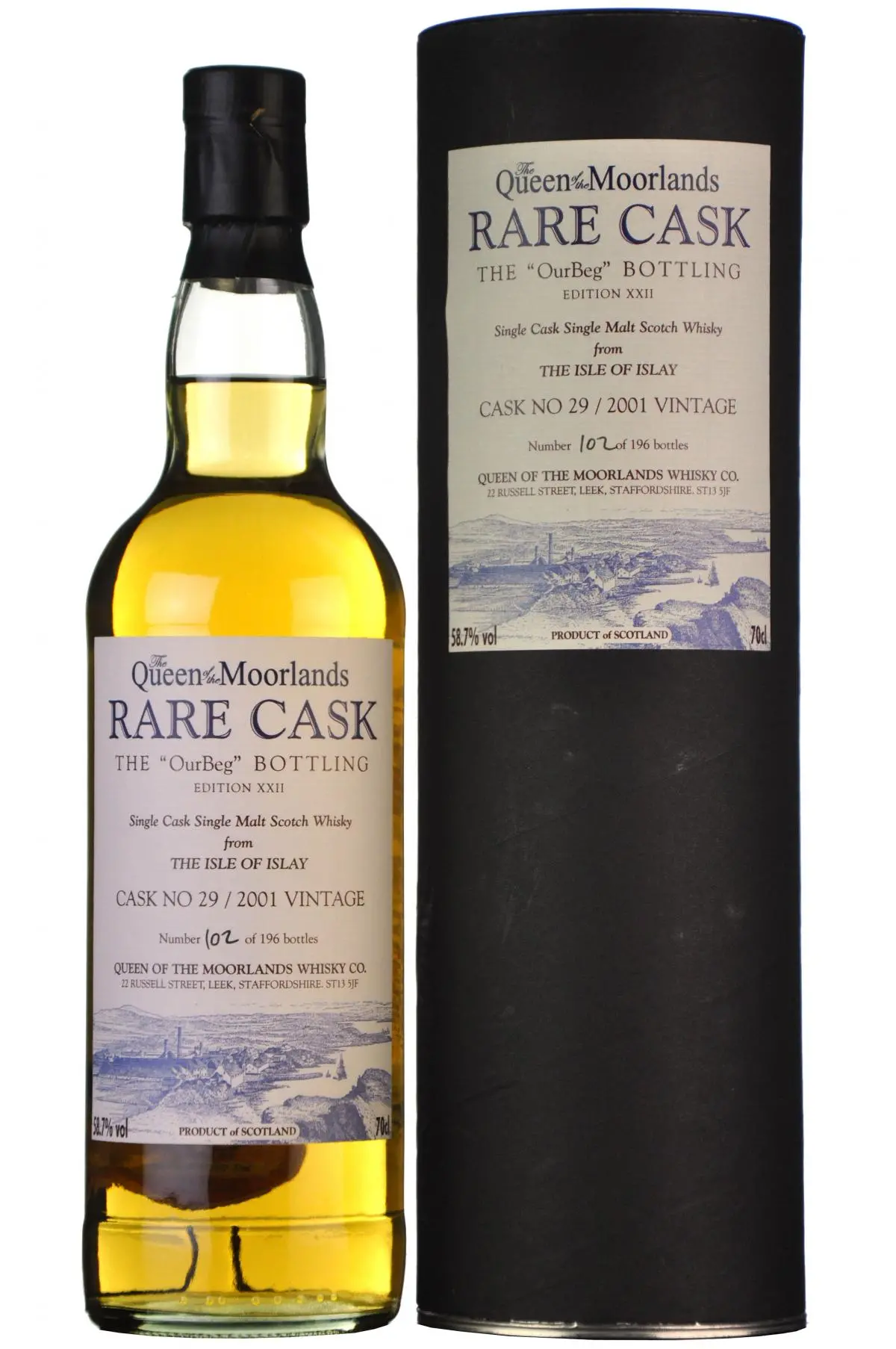 Ourbeg 2001 | 6 Year Old | Queen Of The Moorlands Rare Cask 1
