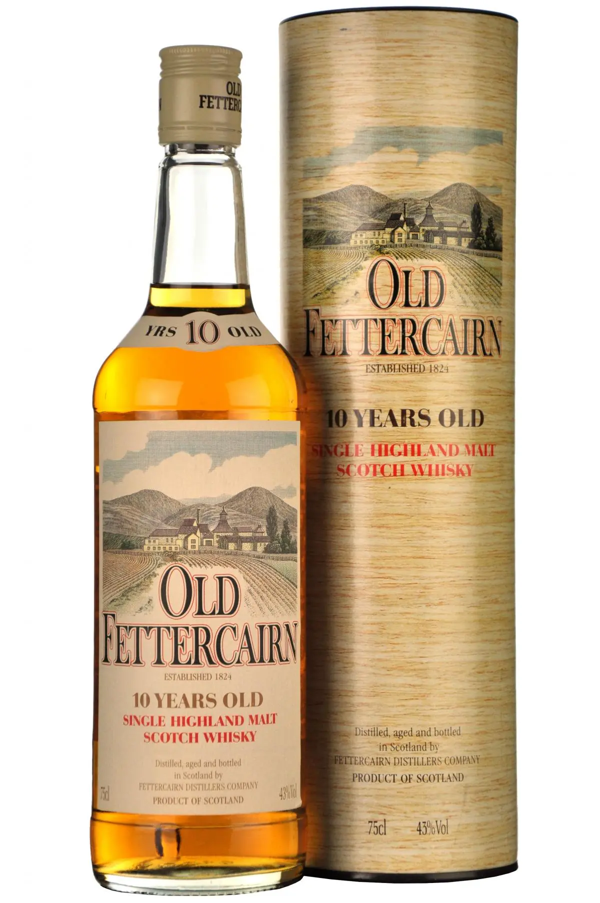Old Fettercairn 10 Year Old 1980S 1
