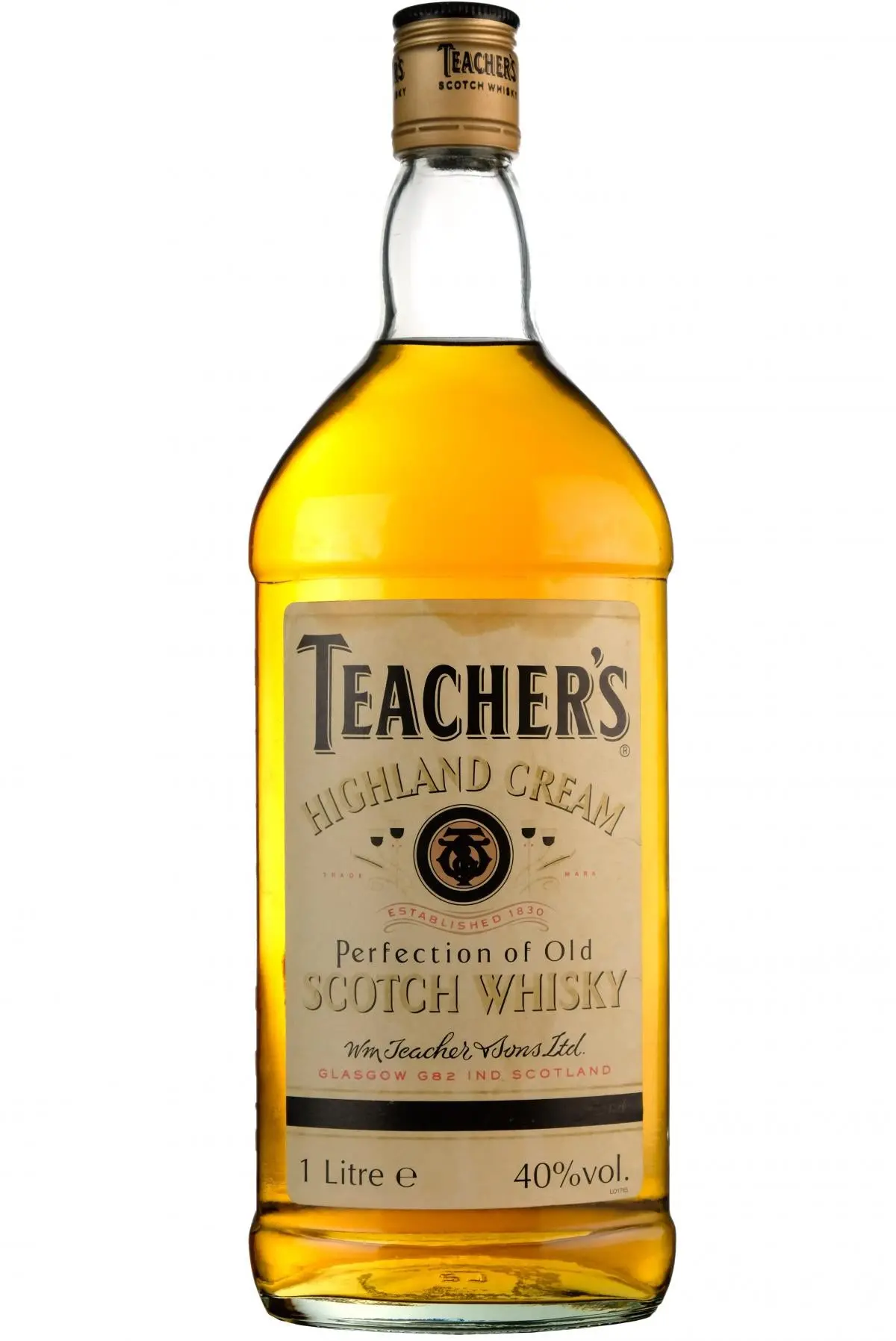 Teacher's Highland Cream Early 1990S 1
