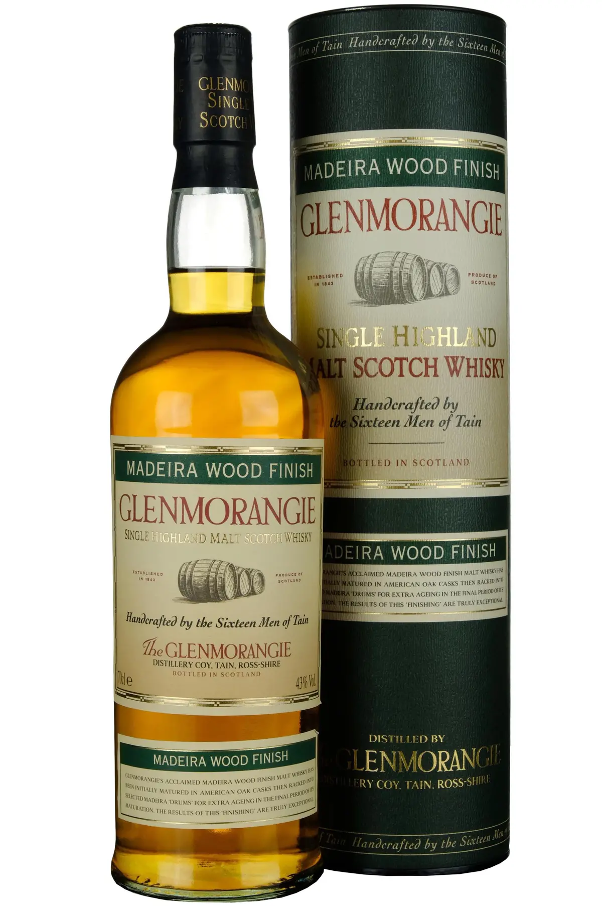 Glenmorangie Madeira Wood Finish Circa 2000 1