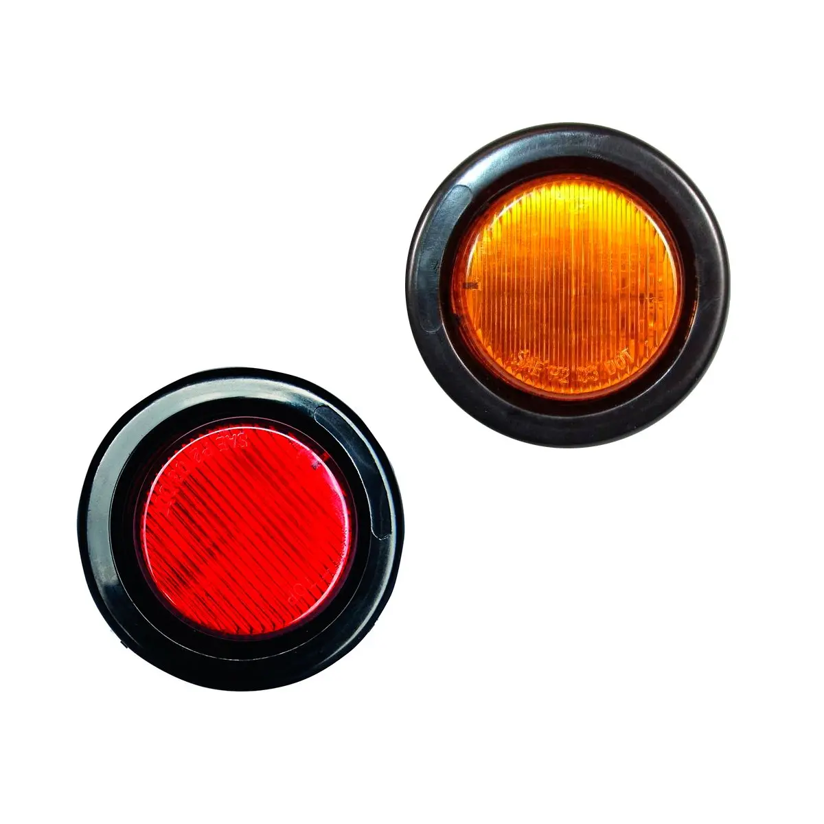 Fortpro 2" Round Clearance/Marker Led Light With 10 Leds 1