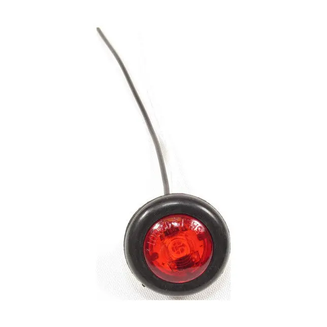 Fortpro 3/4" Round Clearance/Marker Flat Led Light With 1 Led 1