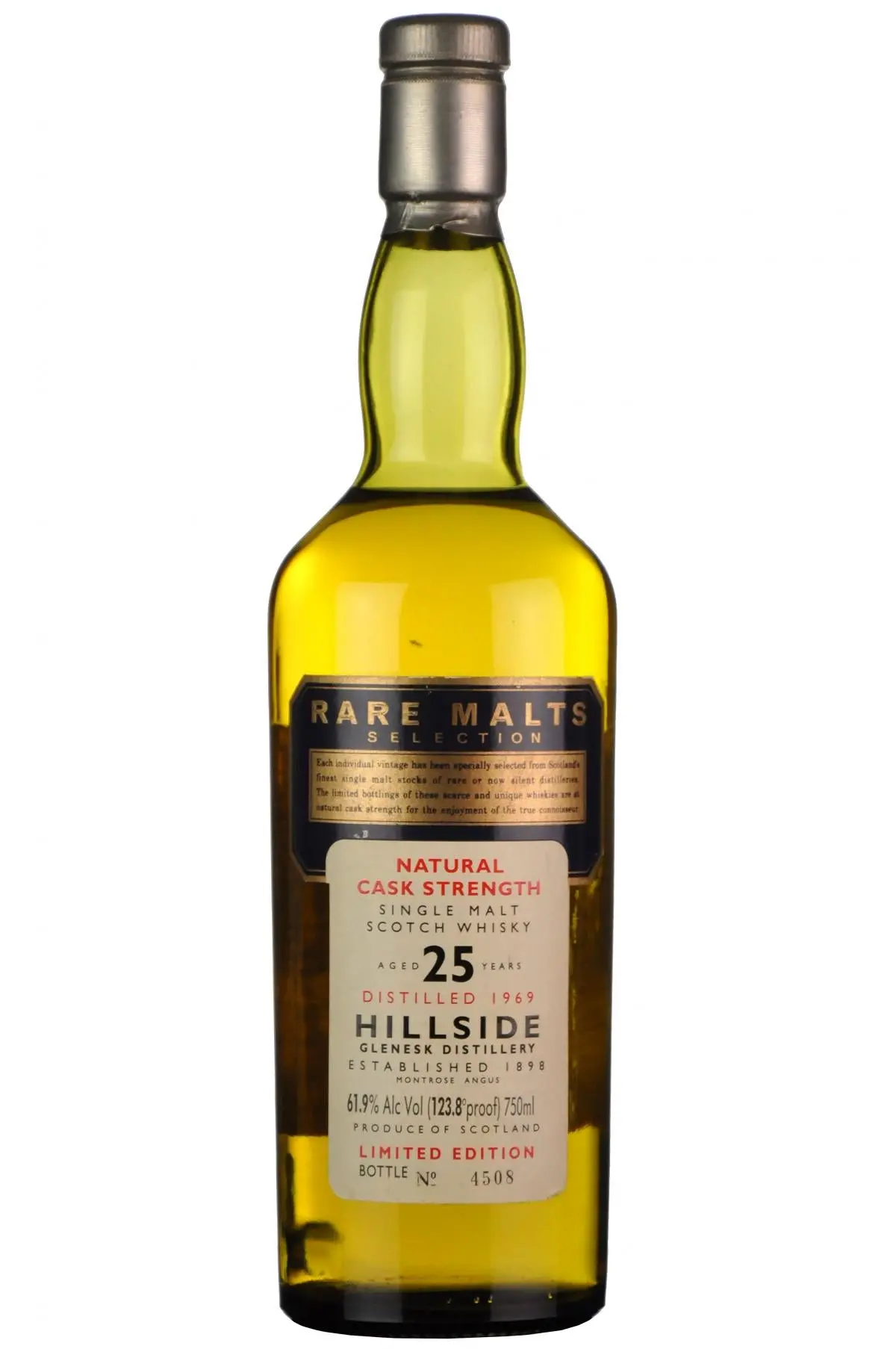 Hillside 1969 | 25 Year Old | Rare Malts Selection 61.9% 1