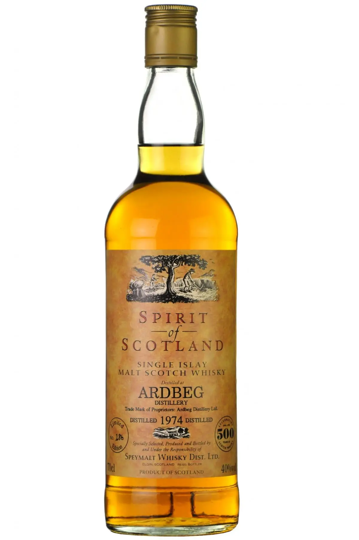 Ardbeg 1974-1994 Spirit Of Scotland Celebrating 500 Years 1