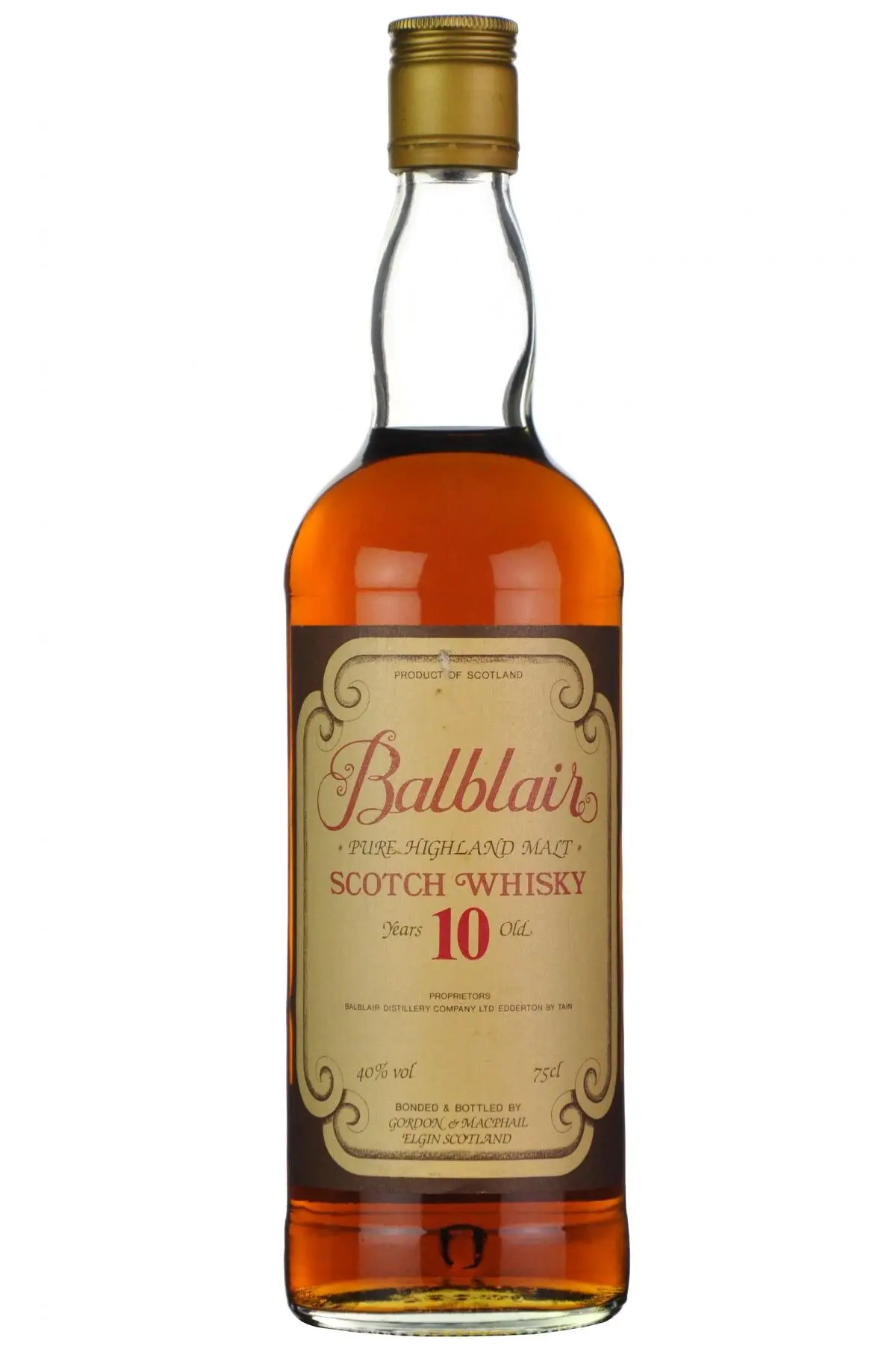 Balblair 10 Year Old Gordon & Macphail 1980S 1