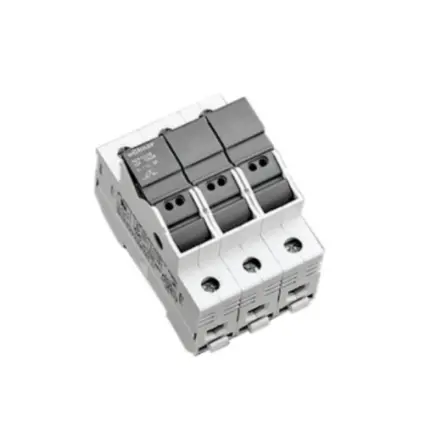 Din Rail & Fuse Holders 3 Pole Din Rail Fuseholder 1