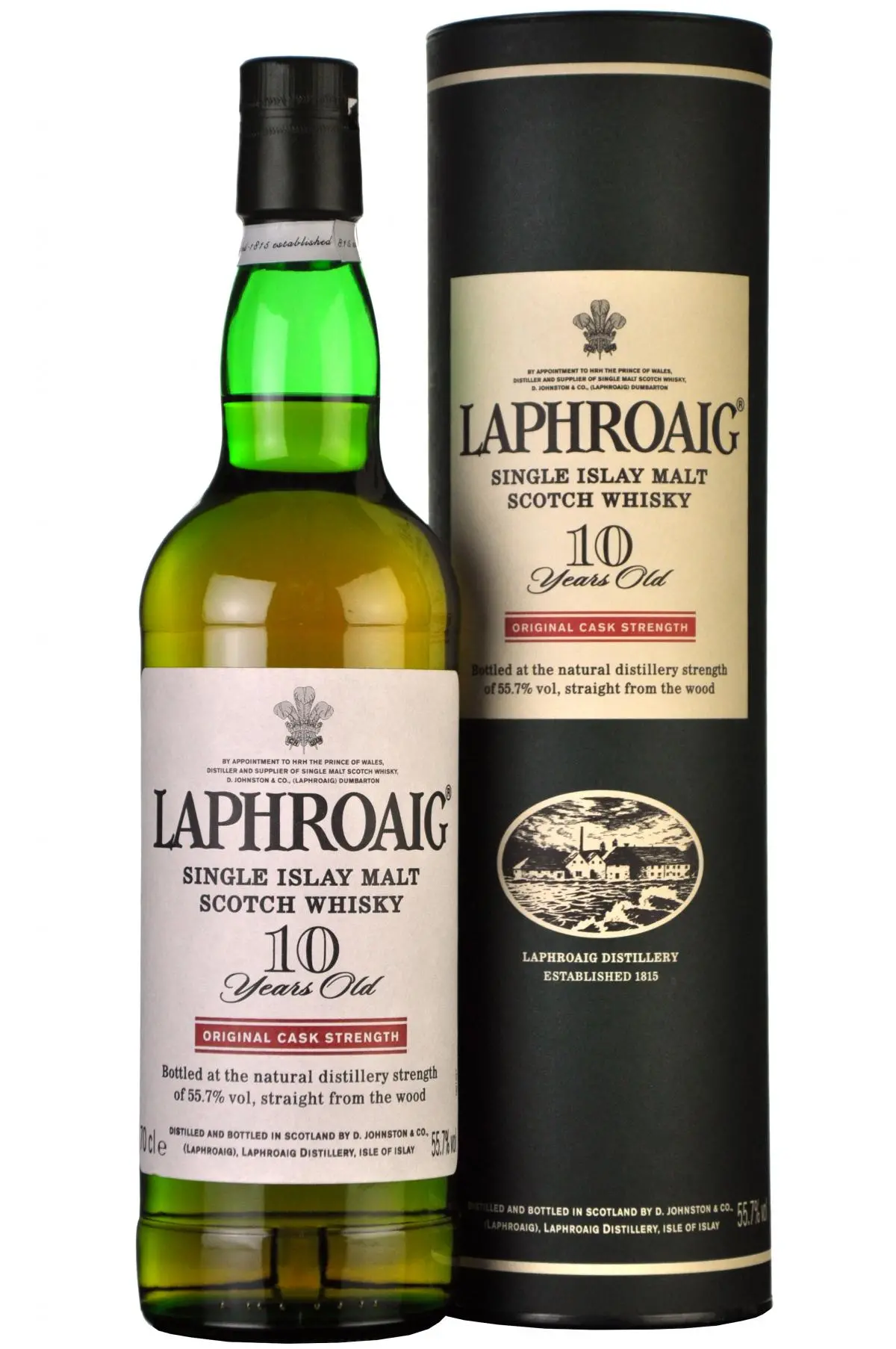 Laphroaig 10 Year Old | Original Cask Strength 55.7% 1