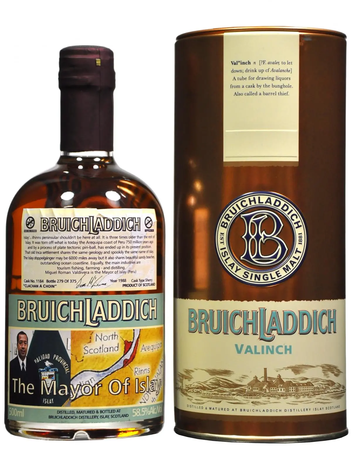 Bruichladdich 1988 | The Mayor Of Islay Valinch 1