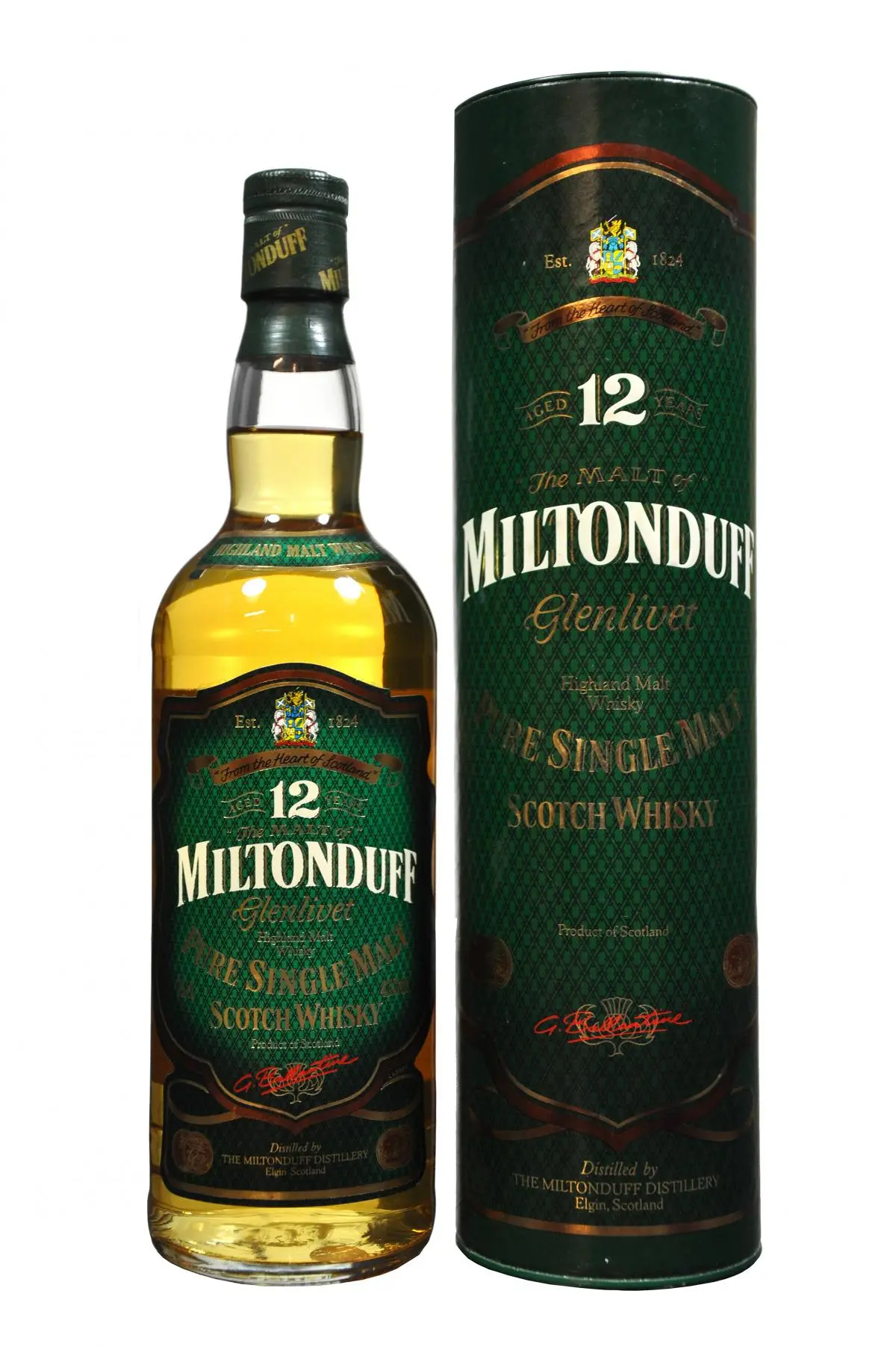 Miltonduff 12 Year Old Early 1990S 1