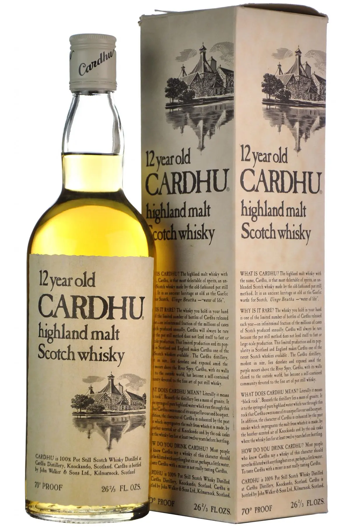 Cardhu 12 Year Old 1970S 1