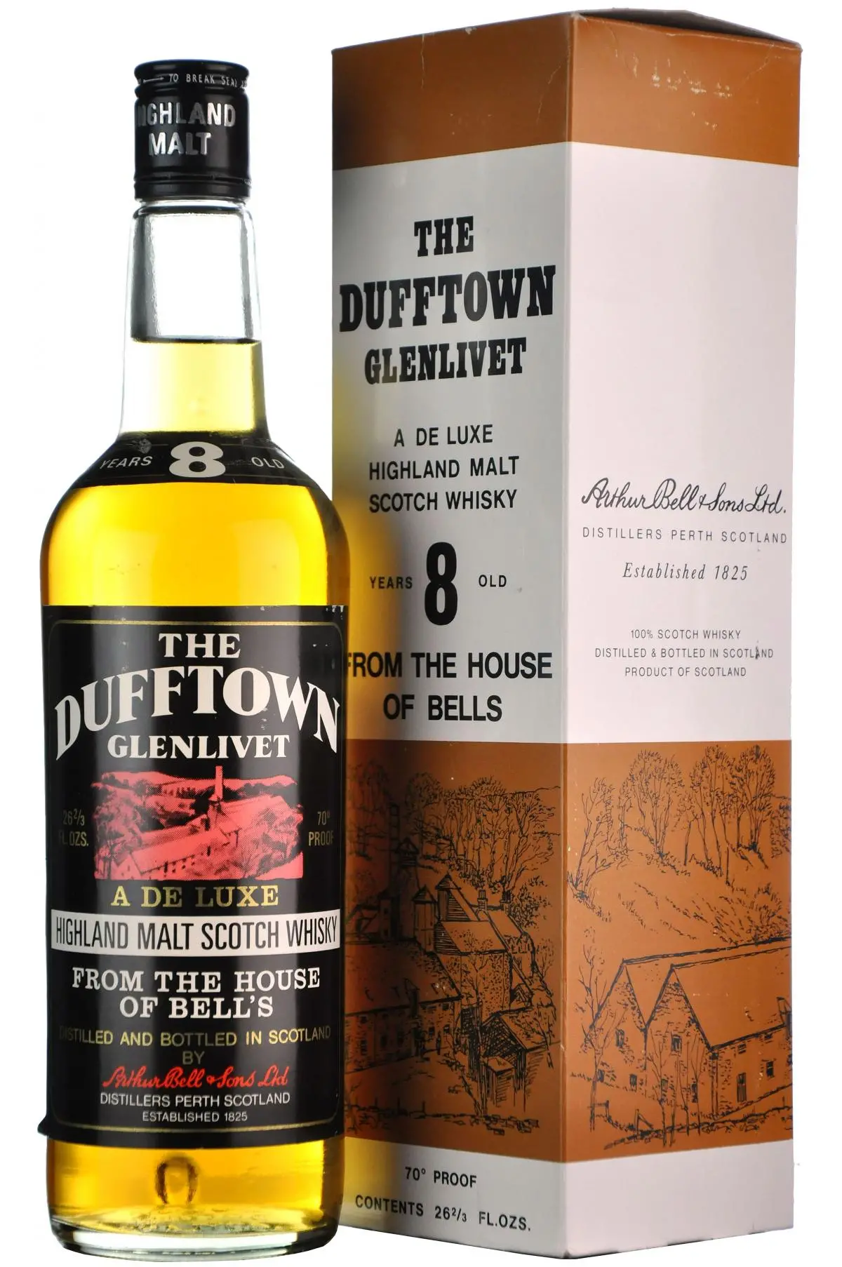 Dufftown-Glenlivet 8 Year Old 1970S 1