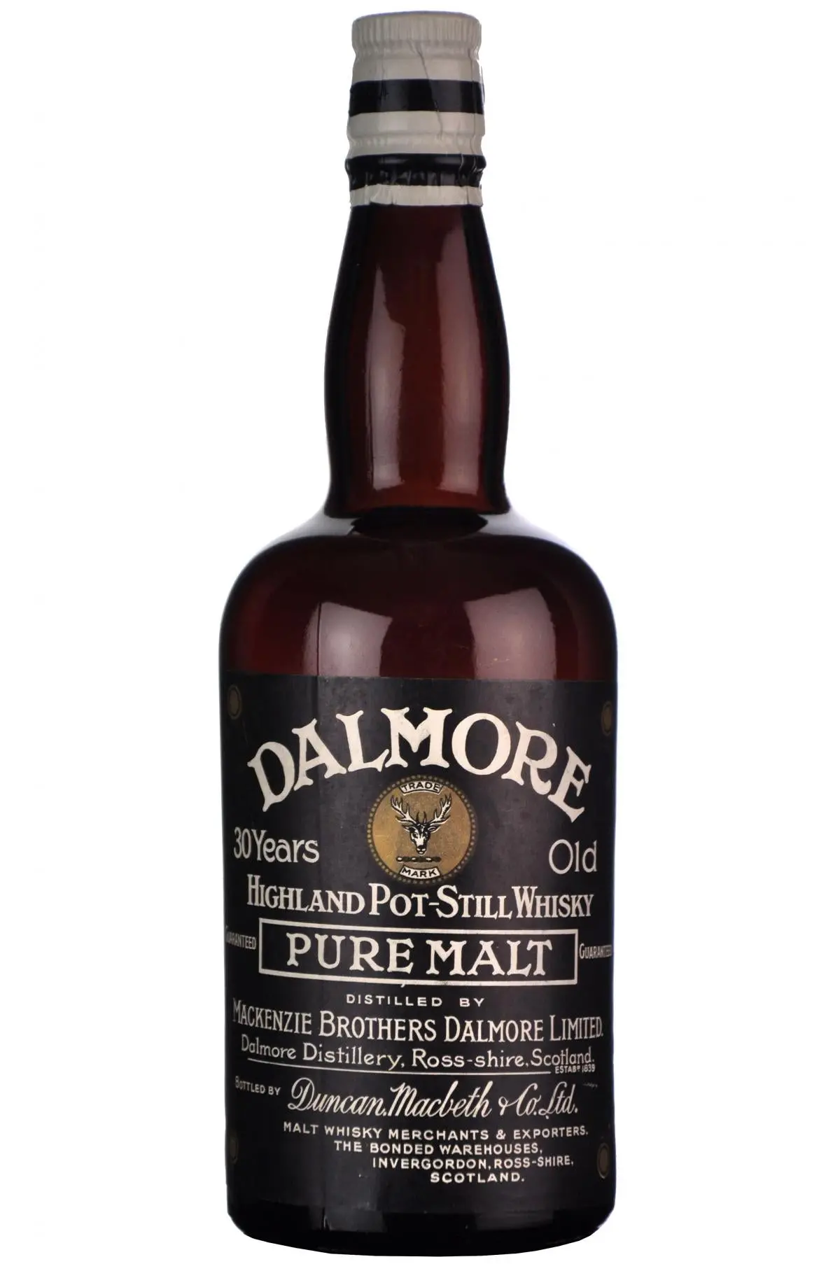 Dalmore 30 Year Old Pre 1950S 1