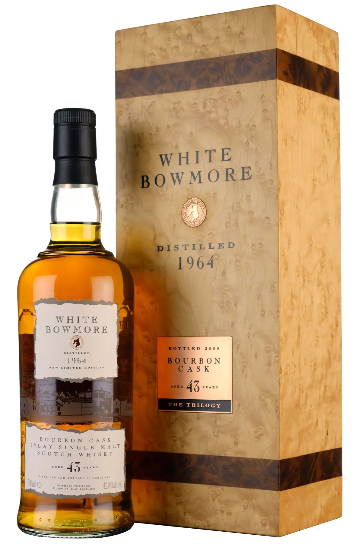 White Bowmore 1964-2008 | 43 Year Old Trilogy Series 1