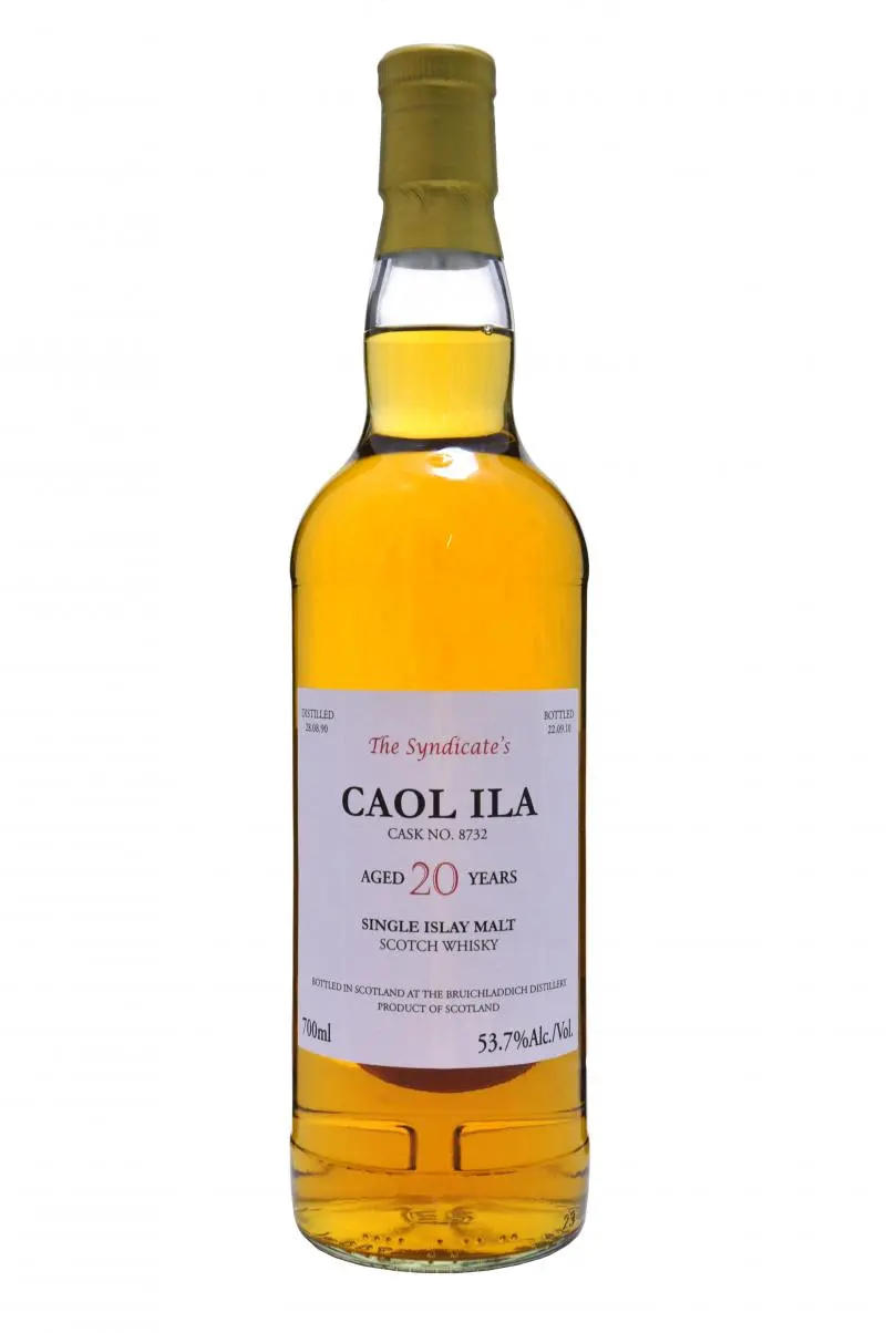 Caol Ila 1990-2010 | 20 Year Old The Syndicate's Single Cask 1