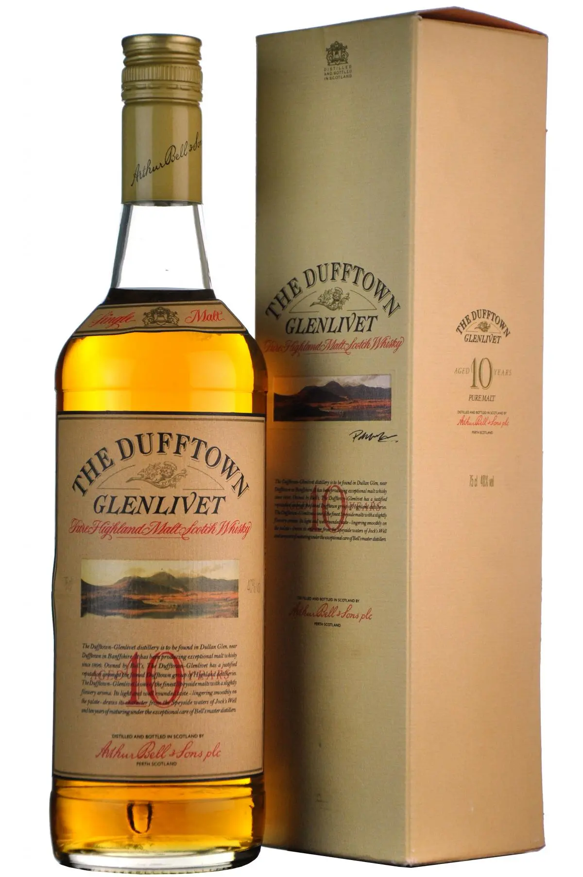 Dufftown-Glenlivet 10 Year Old 1980S 1