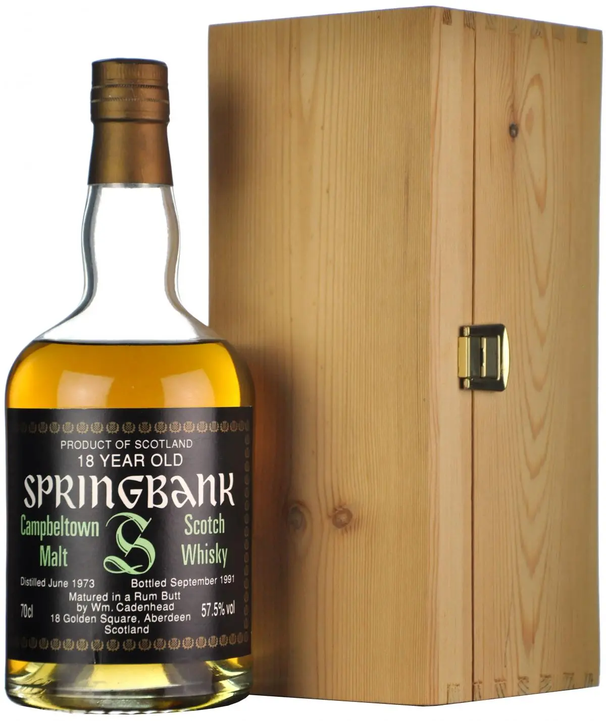 Springbank 1973-1991 | 18 Year Old | Cadenhead's Dumpy 1