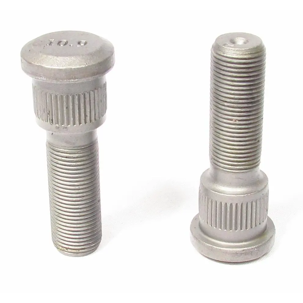 Serrated Drive Wheel Studs 3/4"-16 Thd 0,975" B.D. X 2 27/32" Length - E9010 - 10 Pack 1