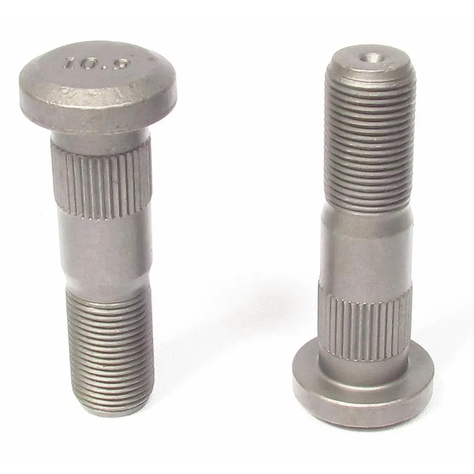 Serrated Drive Wheel Studs 3/4"-16 Thd 0,785" Bd X 2 7/8" Length - E4967l/E4967r - 10 Pack 1