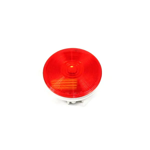 Fortpro 4" Red Round Tail/Stop/Turn Incandescent Light With Red Lens | F235152 1
