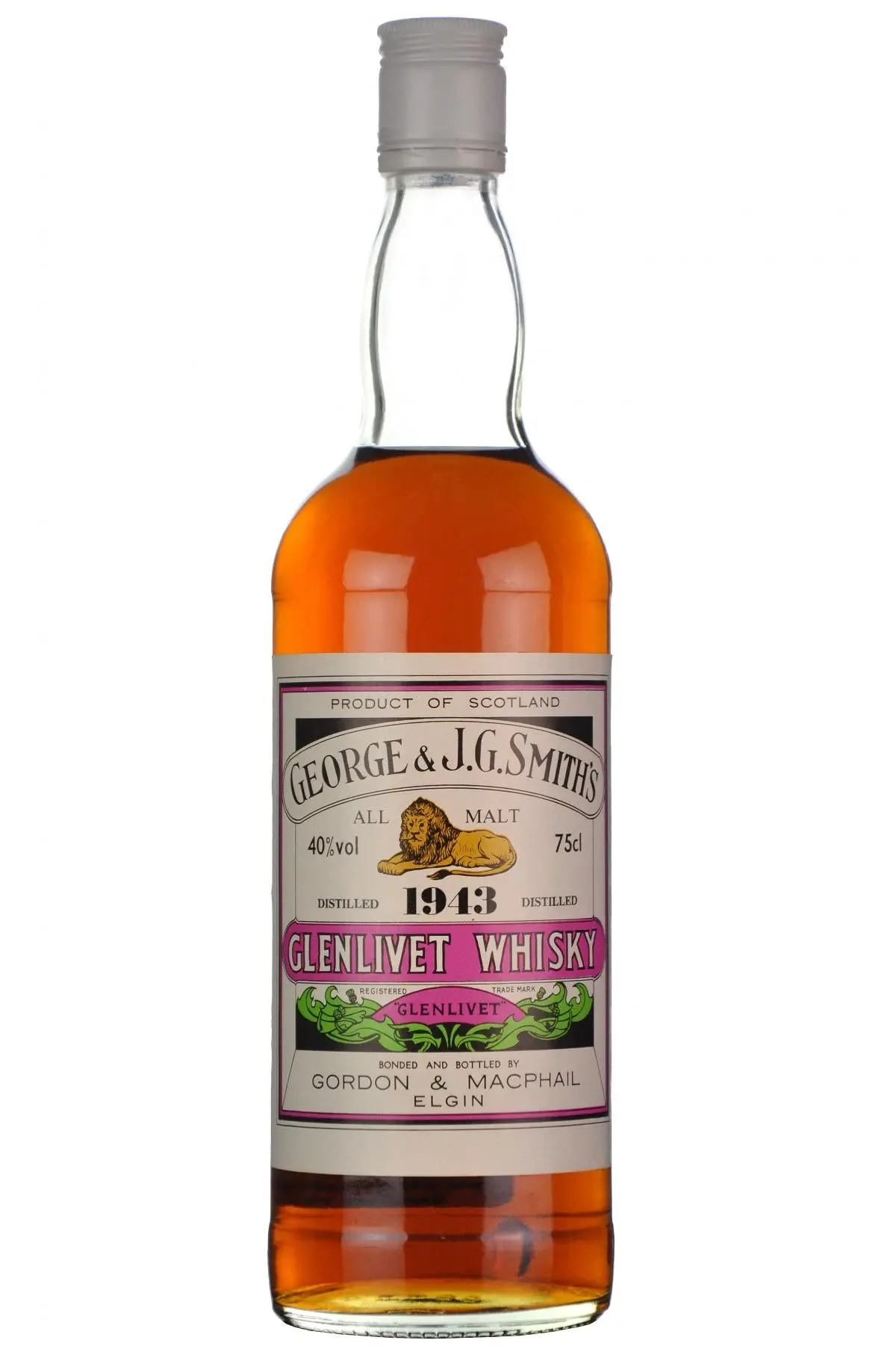 Glenlivet 1943 Gordon & Macphail 1980S 1
