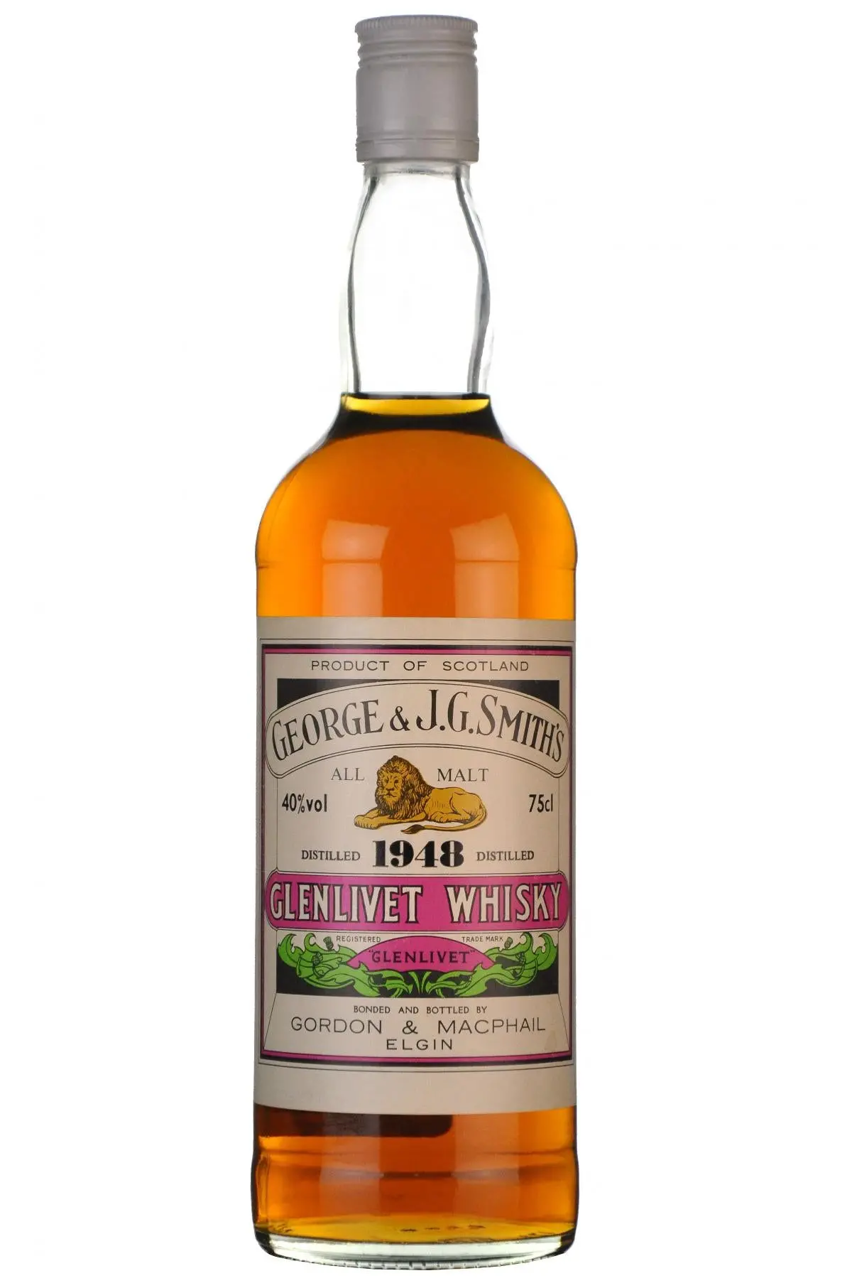 Glenlivet 1948 Gordon & Macphail 1980S 1