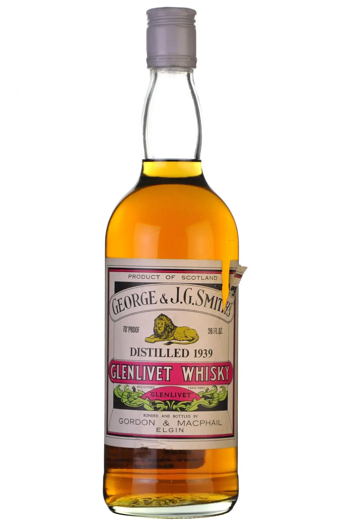 Glenlivet 1939  Gordon Macphail 1970S 1