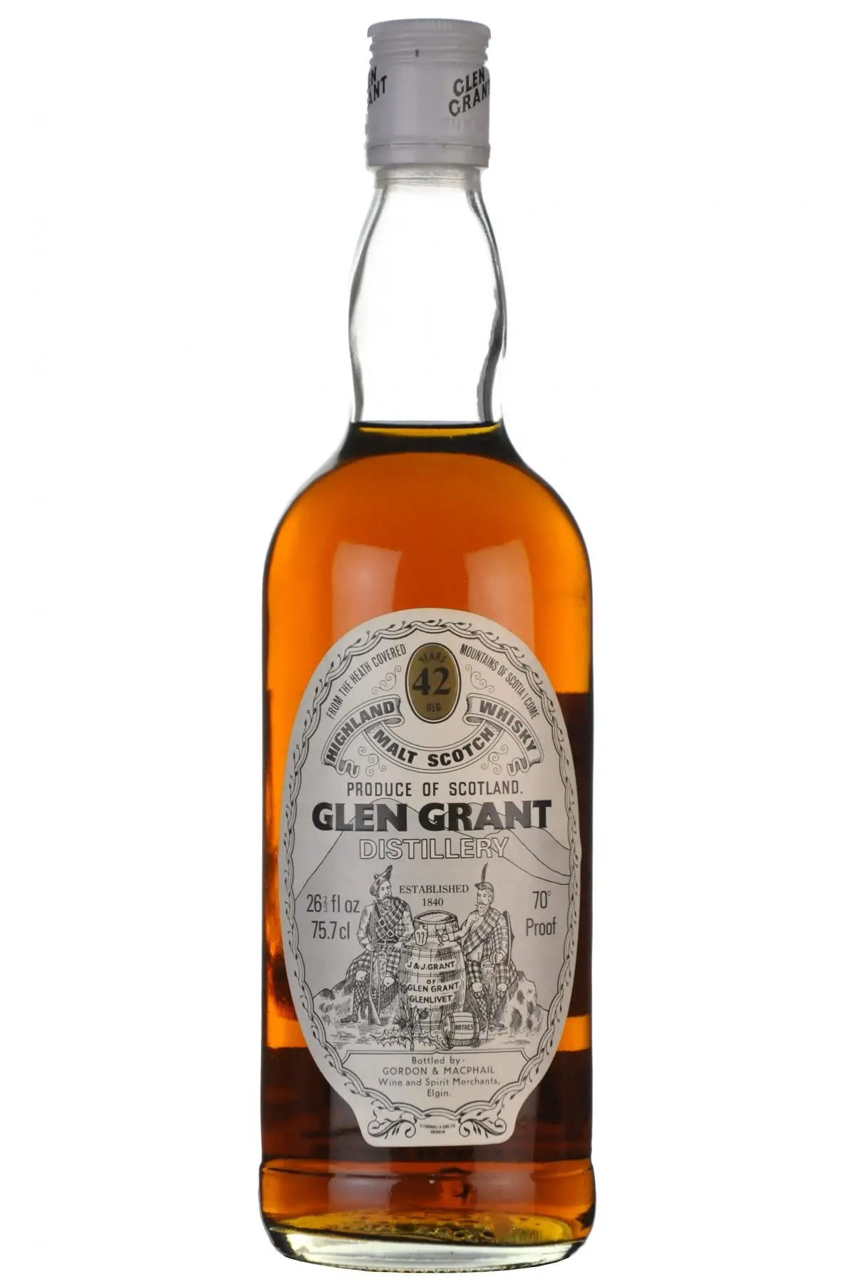 Glen Grant 42 Year Old Gordon & Macphail 1970S 1