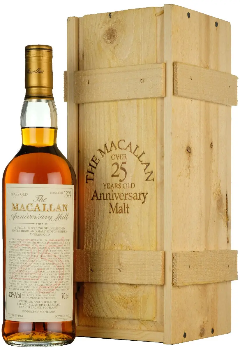 Macallan 1968-1993 | 25 Year Old Anniversary Malt 1