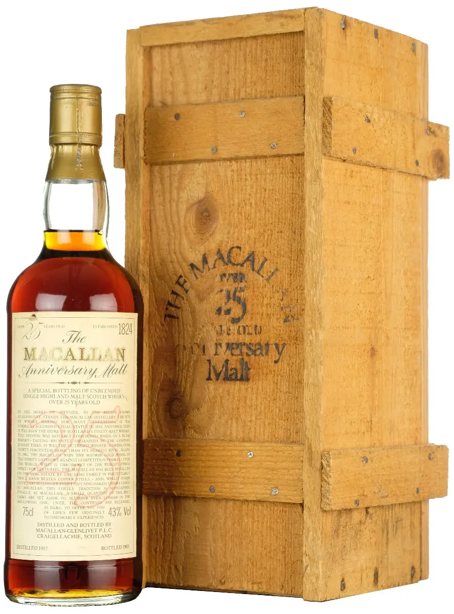 Macallan 1957-1983 | 25 Year Old Anniversary Malt 1