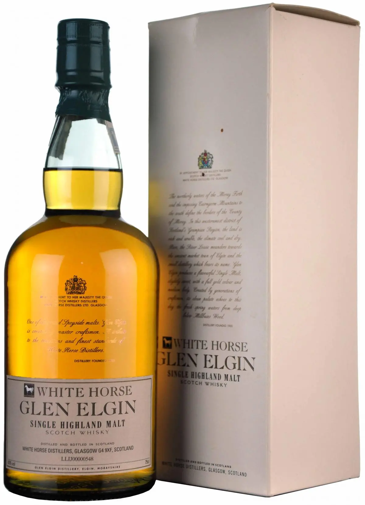 Glen Elgin White Horse Circa 1990 1