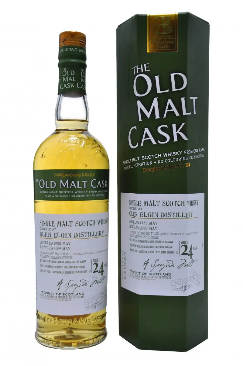 Glen Elgin 1985-2009 | 24 Year Old | Old Malt Cask 5124 1