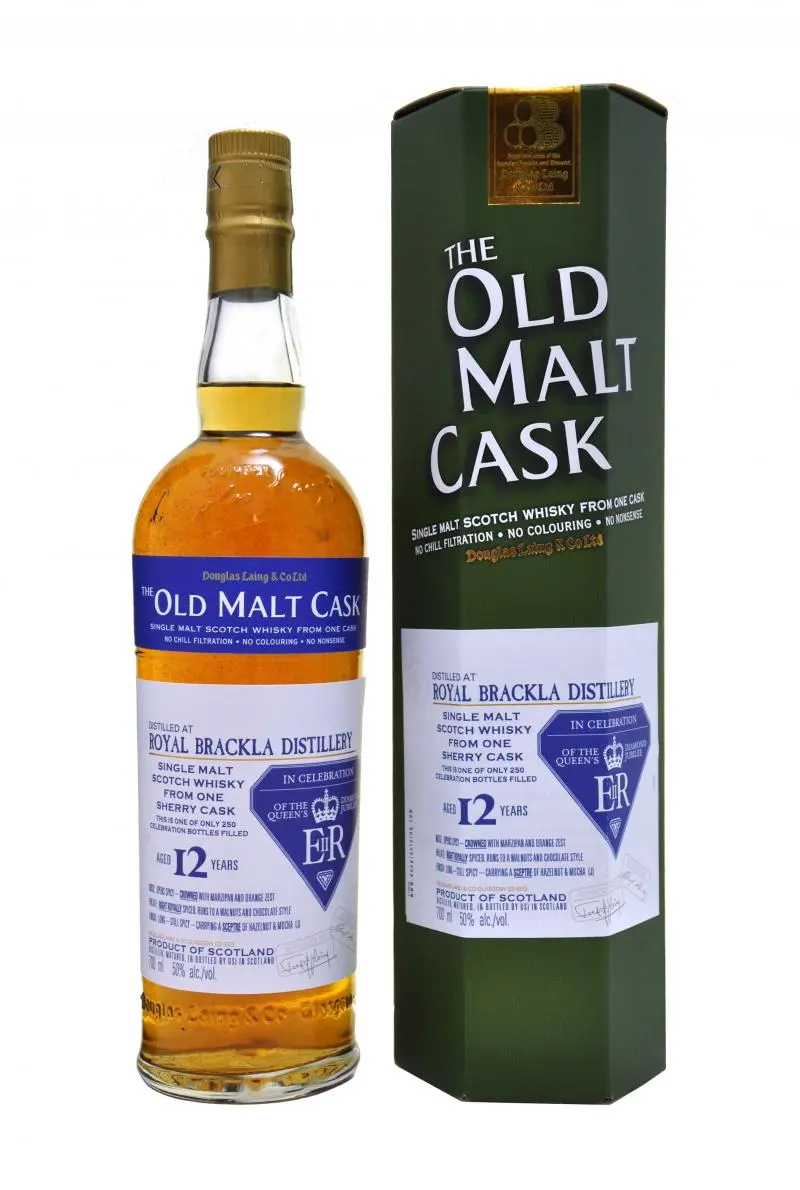 Royal Brackla 12 Year Old Queen's Diamond Jubilee | Old Malt Cask 1