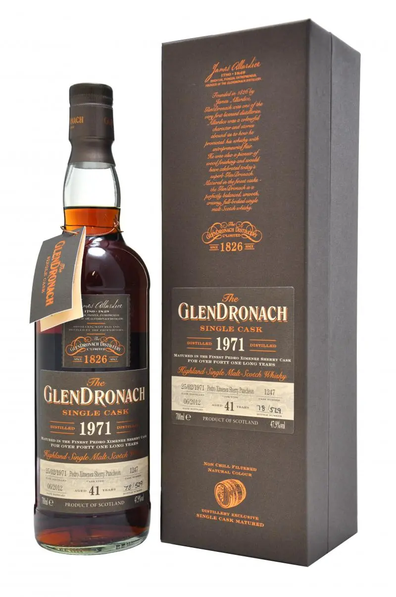 Glendronach 1971 | Batch 6 | Cask 1247 | 41 Year Old 1