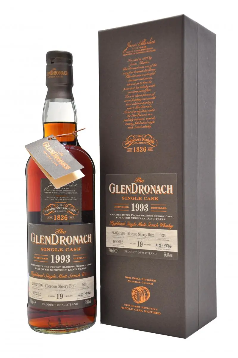 Glendronach 1993 | Batch 6 | Cask 536 | 19 Year Old 1
