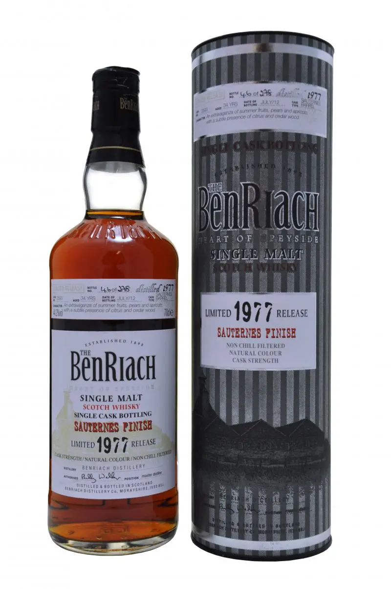 Benriach 1977-2012 | 34 Year Old | Single Cask 2593 1
