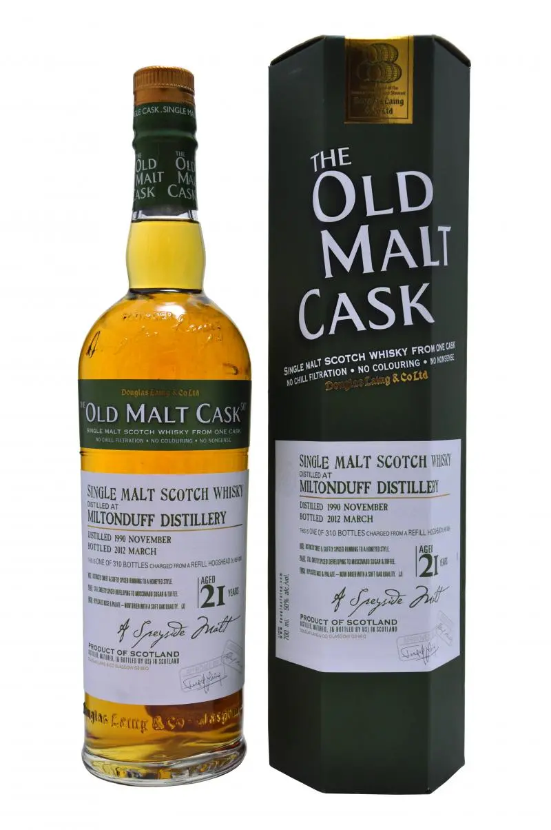 Miltonduff 1990 | 21 Year Old | Cask 8261 1