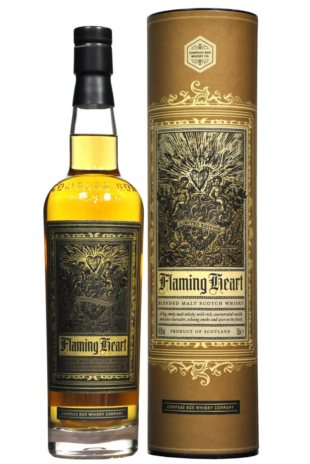 Compass Box Flaming Heart 1