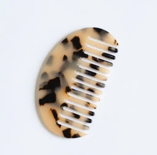 Mini Tortoise-Effect Shell Comb 1
