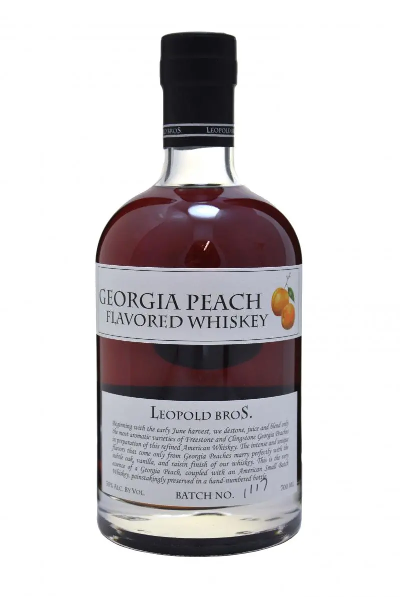 Georgia Peach Flavored Whiskey 1