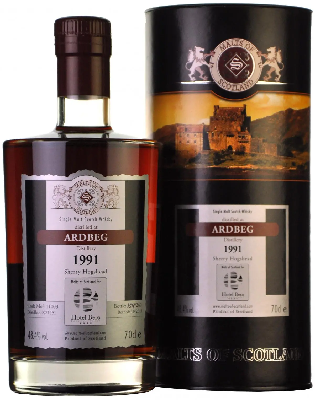 Ardbeg 1991-2011 20 Year Old | Malts Of Scotland Cask 11003 1