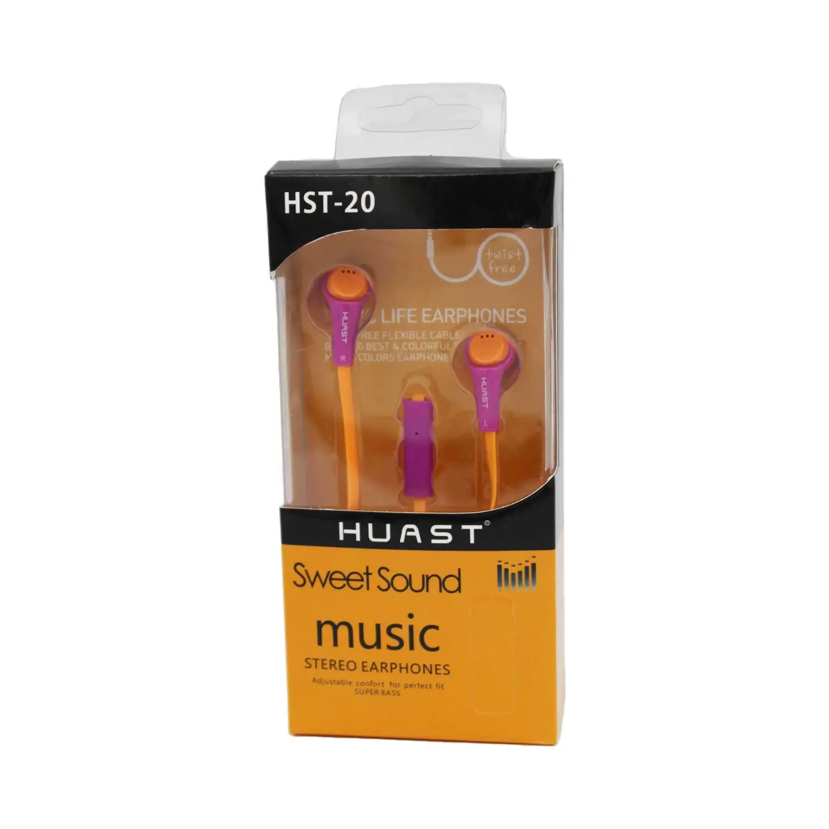 Acc Earphones Sweet Sound Asst Colors (Hst-20) 1