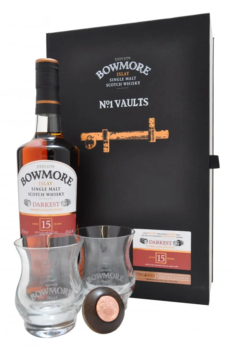 Bowmore 15 Year Old Glass Pack 1