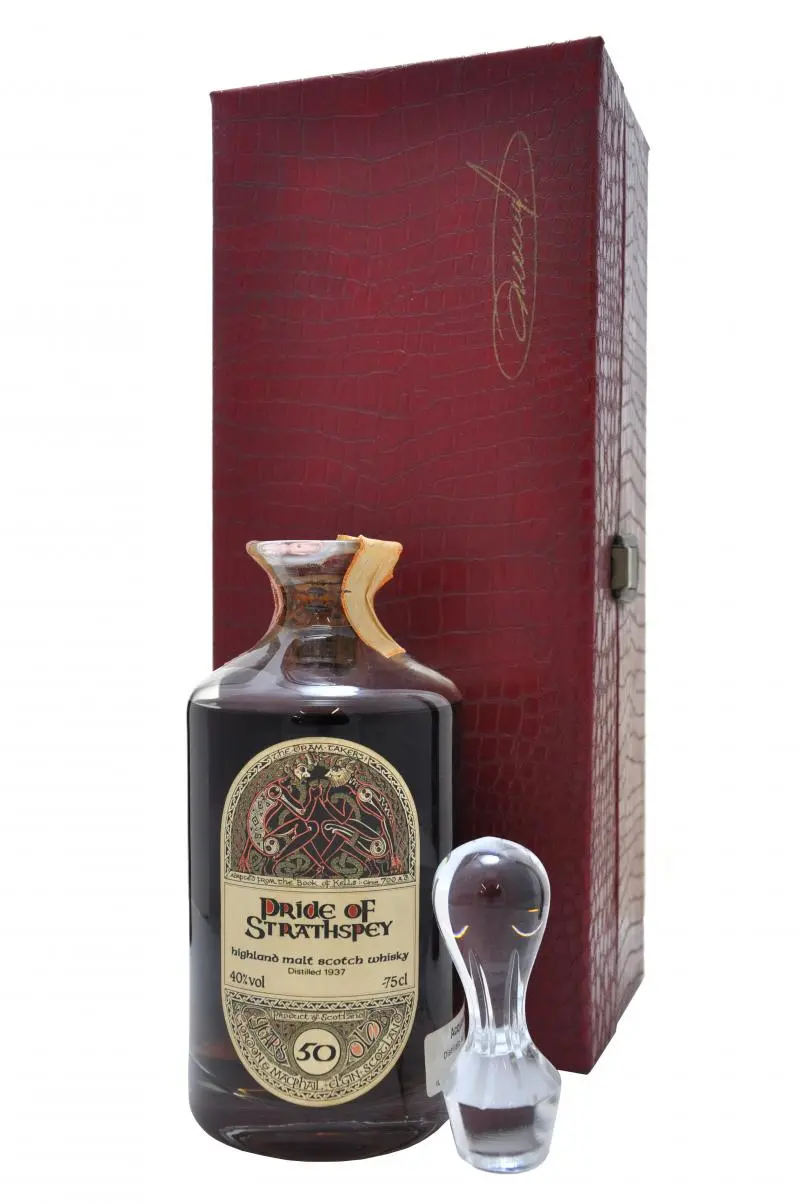 Pride Of Strathspey 1937 | 50 Year Old | Crystal Decanter 1
