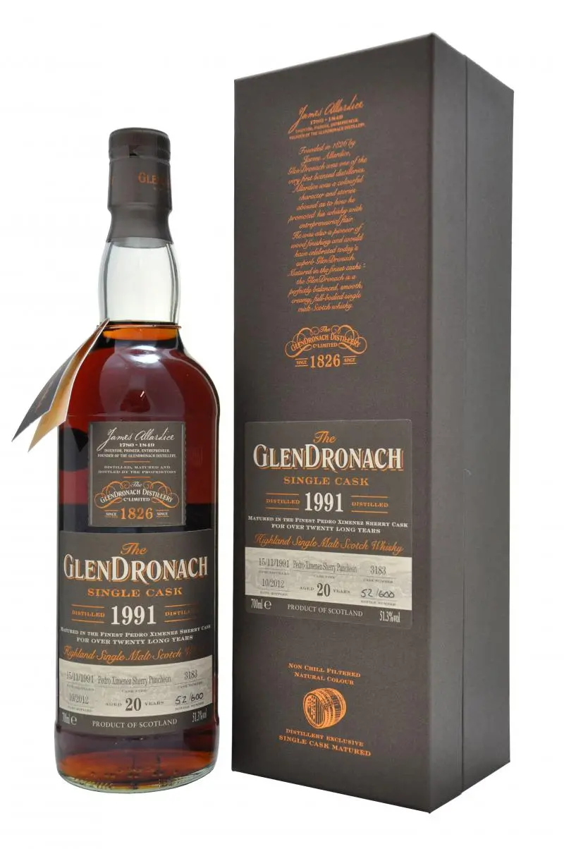 Glendronach 1991 | 20 Year Old | Cask 3183 | Batch 7 1