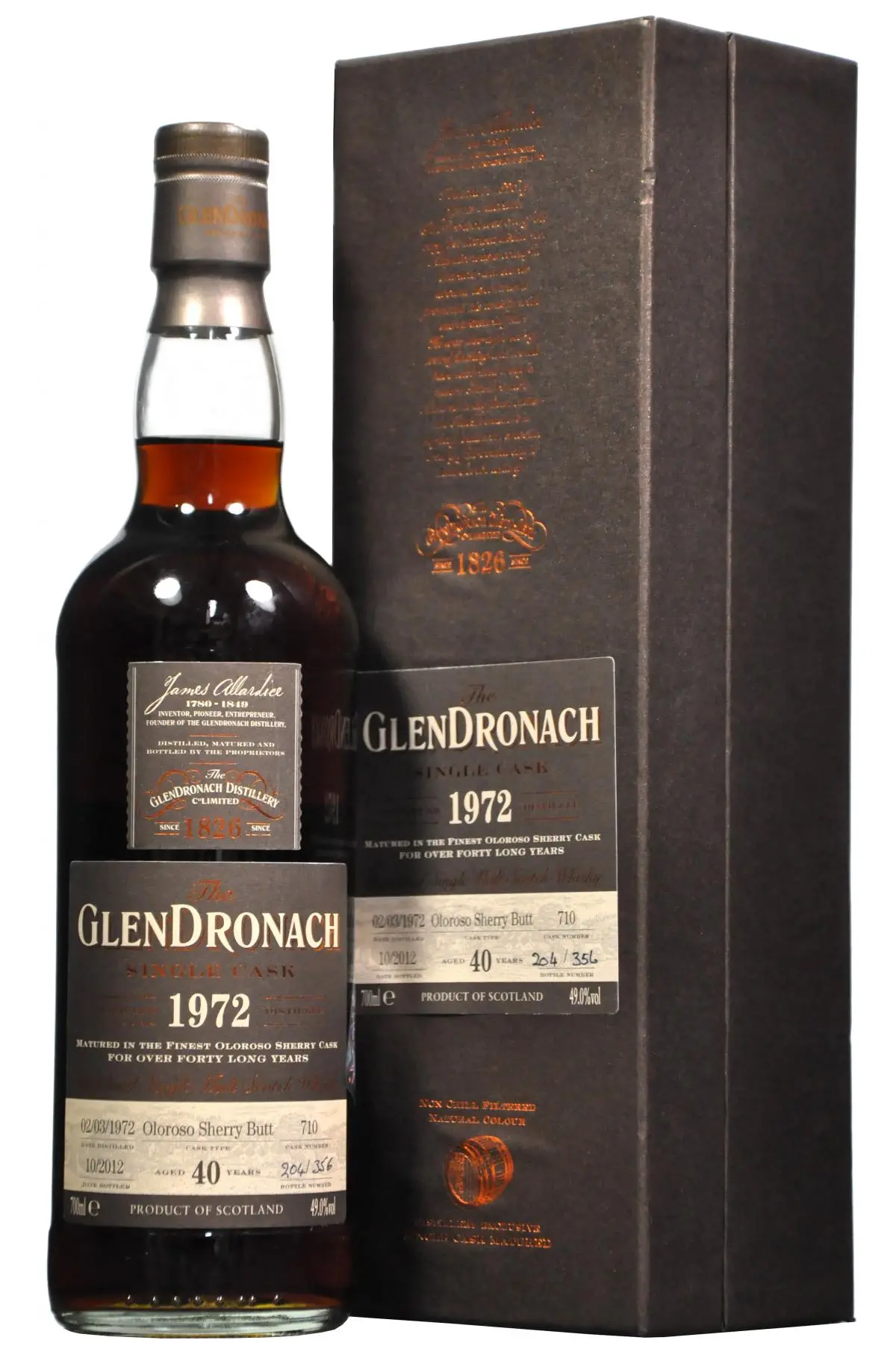 Glendronach 1972-2012 | 40 Year Old | Single Cask 710 | Batch 7 1