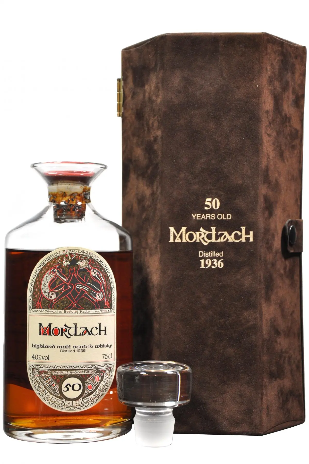 Mortlach 1936-1986 | 50 Year Old Gordon & Macphail Crystal Decanter 1