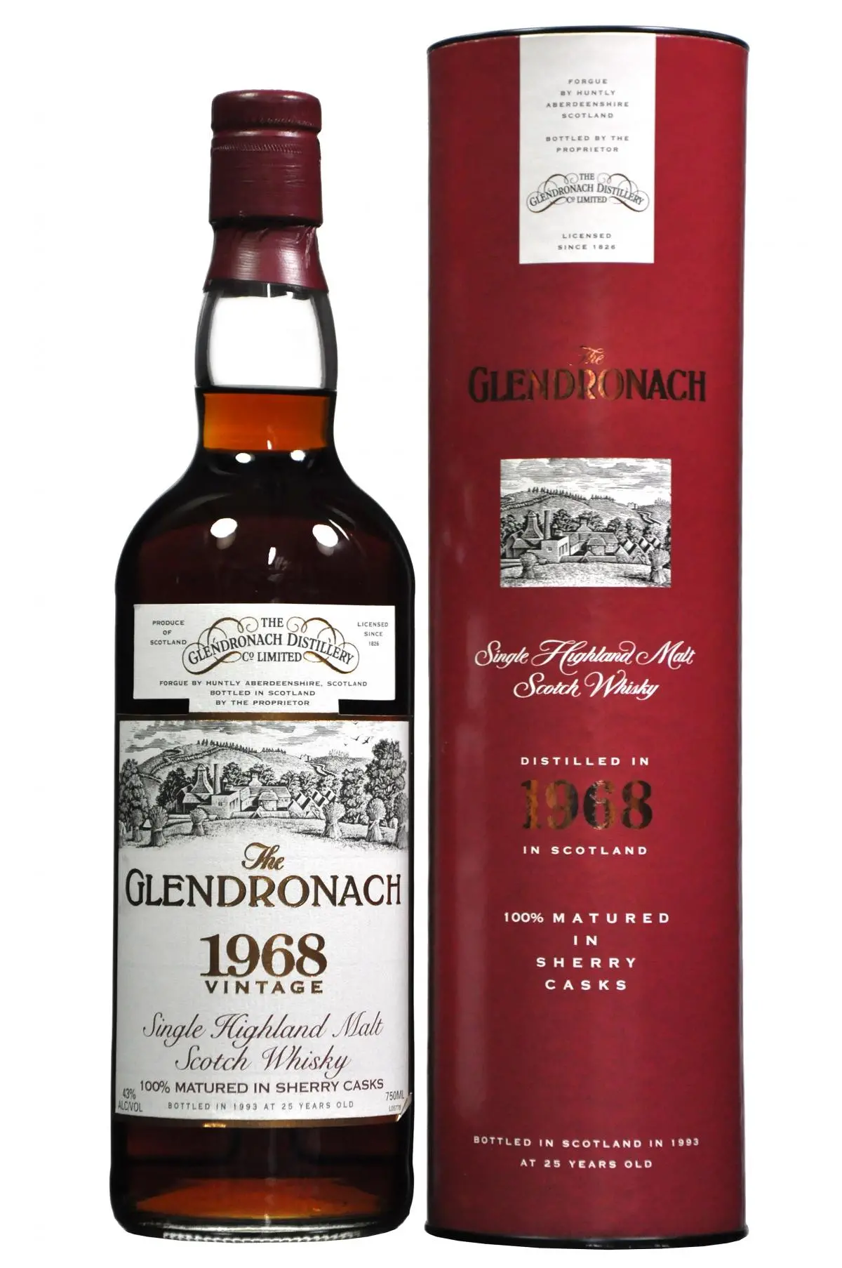 Glendronach 1968-1993 | 25 Year Old 1
