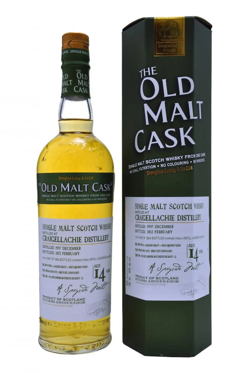 Craigellachie 1997-2012 | 14 Year Old | Old Malt Cask 8185 1